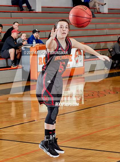 Thumbnail 3 in St. Francis vs. Inderkum (Roseville Elite Showcase) photogallery.