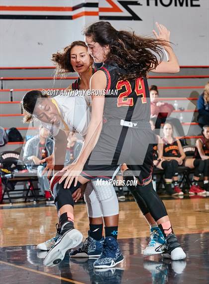 Thumbnail 3 in St. Francis vs. Inderkum (Roseville Elite Showcase) photogallery.