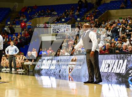 Thumbnail 3 in Nevada vs. Izard County (AAA 1A State Final) photogallery.