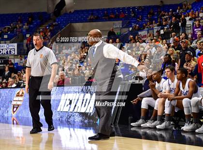Thumbnail 3 in Nevada vs. Izard County (AAA 1A State Final) photogallery.