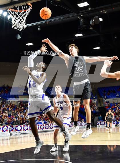 Thumbnail 2 in Nevada vs. Izard County (AAA 1A State Final) photogallery.