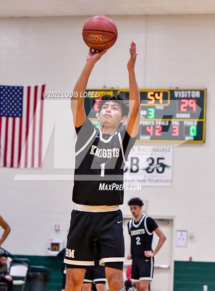Thumbnail 2 in Bishop Montgomery @ Damien (CIF SS Open DIV Playoff) photogallery.