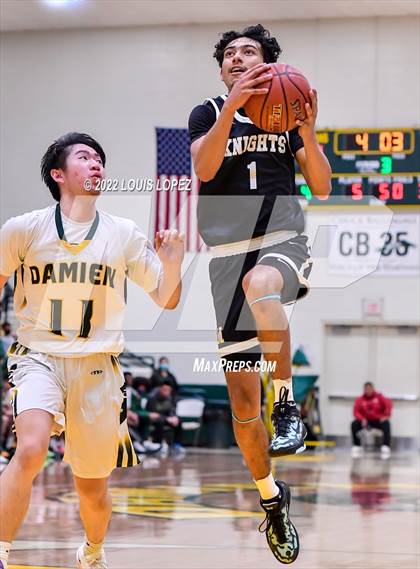 Thumbnail 2 in Bishop Montgomery @ Damien (CIF SS Open DIV Playoff) photogallery.