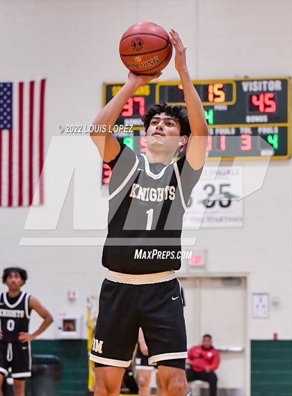 Thumbnail 2 in Bishop Montgomery @ Damien (CIF SS Open DIV Playoff) photogallery.