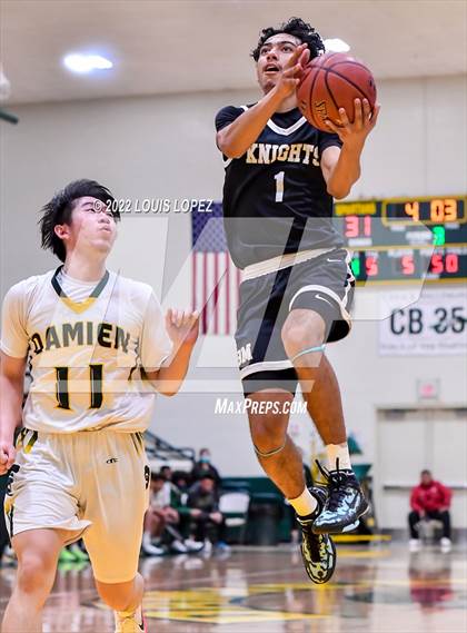Thumbnail 3 in Bishop Montgomery @ Damien (CIF SS Open DIV Playoff) photogallery.