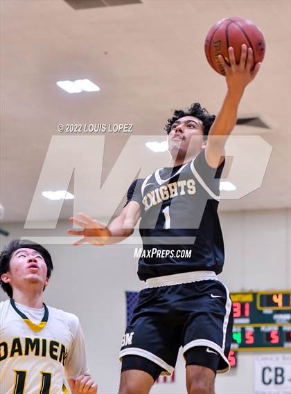 Thumbnail 1 in Bishop Montgomery @ Damien (CIF SS Open DIV Playoff) photogallery.