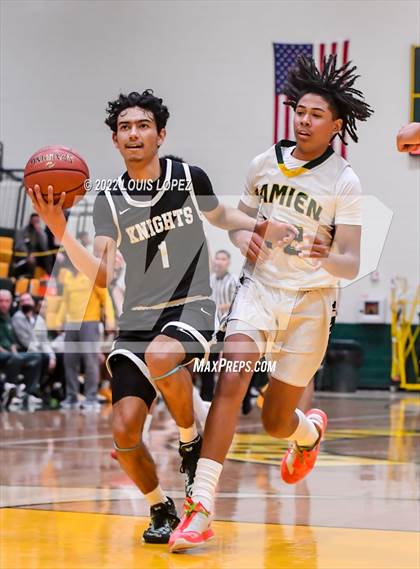 Thumbnail 3 in Bishop Montgomery @ Damien (CIF SS Open DIV Playoff) photogallery.