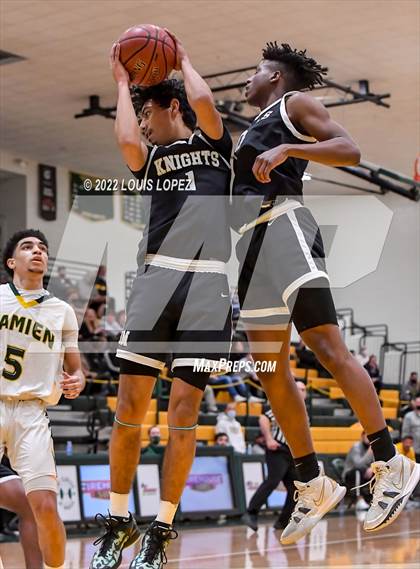 Thumbnail 2 in Bishop Montgomery @ Damien (CIF SS Open DIV Playoff) photogallery.