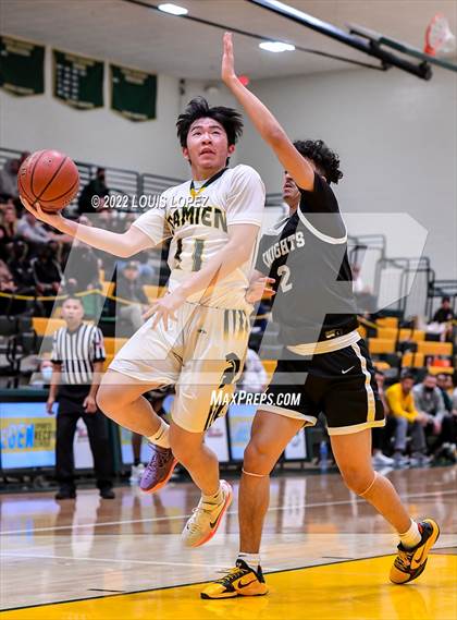 Thumbnail 1 in Bishop Montgomery @ Damien (CIF SS Open DIV Playoff) photogallery.