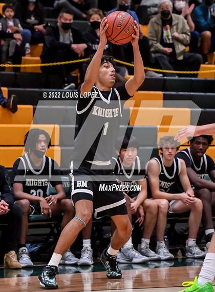 Thumbnail 1 in Bishop Montgomery @ Damien (CIF SS Open DIV Playoff) photogallery.