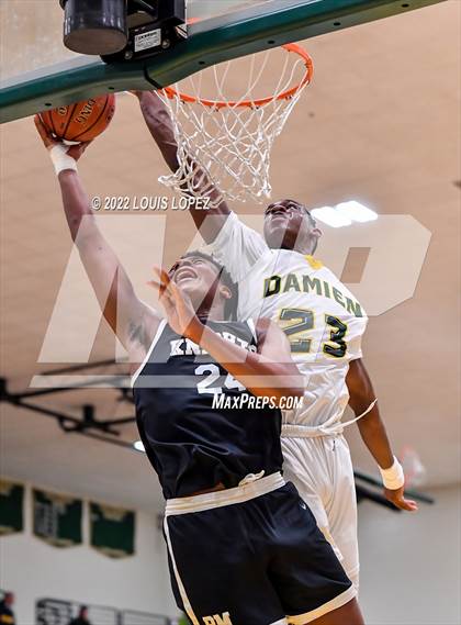 Thumbnail 1 in Bishop Montgomery @ Damien (CIF SS Open DIV Playoff) photogallery.