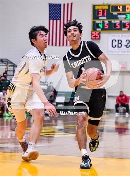 Thumbnail 1 in Bishop Montgomery @ Damien (CIF SS Open DIV Playoff) photogallery.