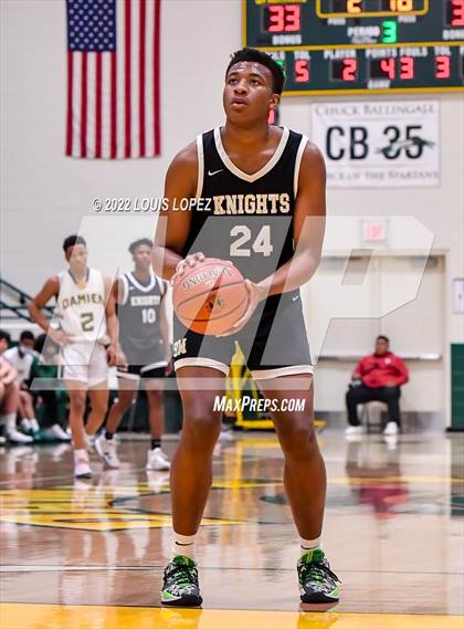 Thumbnail 1 in Bishop Montgomery @ Damien (CIF SS Open DIV Playoff) photogallery.