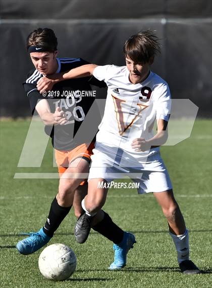 Thumbnail 3 in Taos vs. Valley (NMAA 4A First Round Playoff) photogallery.