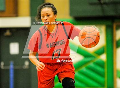 Thumbnail 3 in Cathedral Catholic vs. West Campus (St.Mary's Stockton MLK Classic) photogallery.