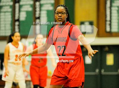 Thumbnail 3 in Cathedral Catholic vs. West Campus (St.Mary's Stockton MLK Classic) photogallery.