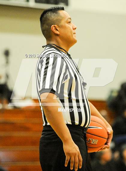 Thumbnail 2 in Cathedral Catholic vs. West Campus (St.Mary's Stockton MLK Classic) photogallery.