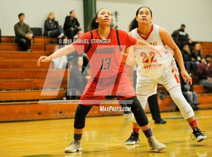 Thumbnail 2 in Cathedral Catholic vs. West Campus (St.Mary's Stockton MLK Classic) photogallery.