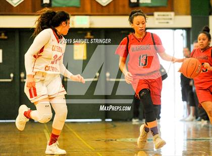 Thumbnail 2 in Cathedral Catholic vs. West Campus (St.Mary's Stockton MLK Classic) photogallery.