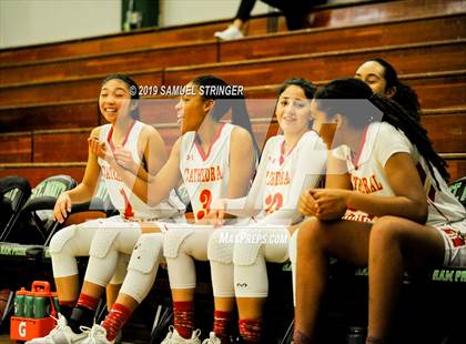 Thumbnail 1 in Cathedral Catholic vs. West Campus (St.Mary's Stockton MLK Classic) photogallery.