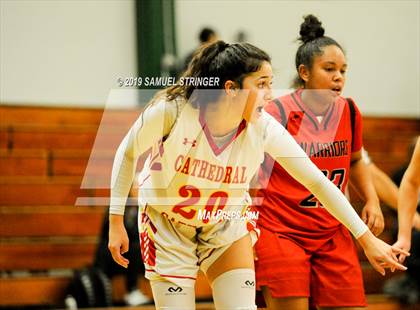 Thumbnail 1 in Cathedral Catholic vs. West Campus (St.Mary's Stockton MLK Classic) photogallery.