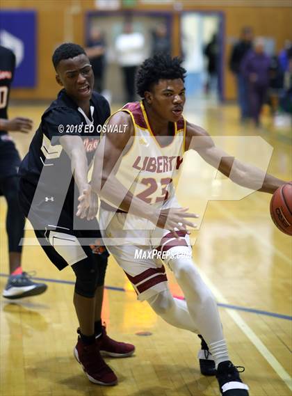 Thumbnail 1 in Liberty vs. McClymonds (Damian Lillard Classic) photogallery.