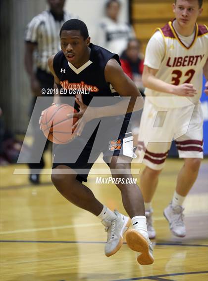 Thumbnail 1 in Liberty vs. McClymonds (Damian Lillard Classic) photogallery.