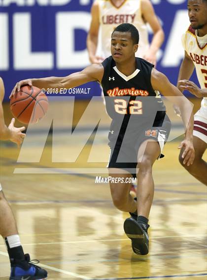 Thumbnail 1 in Liberty vs. McClymonds (Damian Lillard Classic) photogallery.