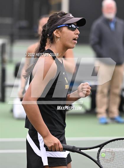 Thumbnail 3 in CIF-SS Girls Indvidual Tennis (Semi-Final/Final Rounds) photogallery.