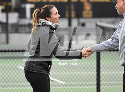 Thumbnail 3 in CIF-SS Girls Indvidual Tennis (Semi-Final/Final Rounds) photogallery.
