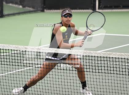 Thumbnail 3 in CIF-SS Girls Indvidual Tennis (Semi-Final/Final Rounds) photogallery.