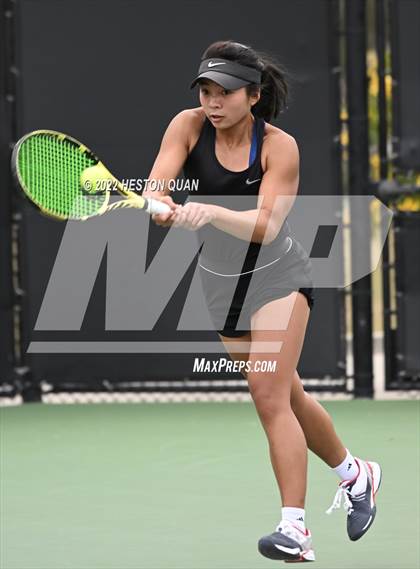 Thumbnail 1 in CIF-SS Girls Indvidual Tennis (Semi-Final/Final Rounds) photogallery.