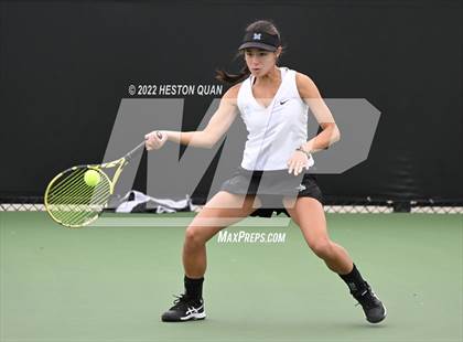 Thumbnail 2 in CIF-SS Girls Indvidual Tennis (Semi-Final/Final Rounds) photogallery.