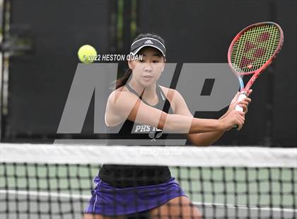 Thumbnail 3 in CIF-SS Girls Indvidual Tennis (Semi-Final/Final Rounds) photogallery.