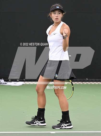 Thumbnail 3 in CIF-SS Girls Indvidual Tennis (Semi-Final/Final Rounds) photogallery.