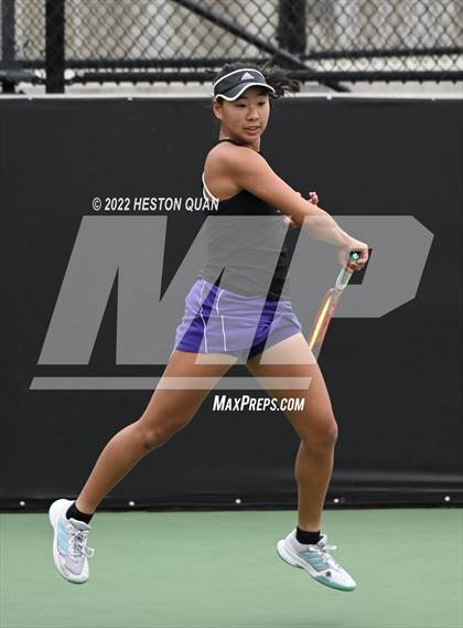 Thumbnail 2 in CIF-SS Girls Indvidual Tennis (Semi-Final/Final Rounds) photogallery.