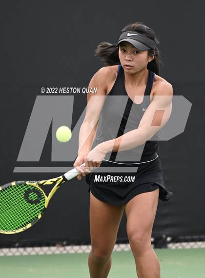 Thumbnail 2 in CIF-SS Girls Indvidual Tennis (Semi-Final/Final Rounds) photogallery.