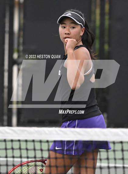 Thumbnail 2 in CIF-SS Girls Indvidual Tennis (Semi-Final/Final Rounds) photogallery.