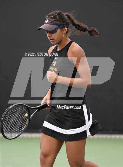 Thumbnail 3 in CIF-SS Girls Indvidual Tennis (Semi-Final/Final Rounds) photogallery.