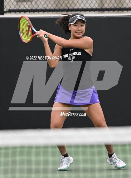 Thumbnail 3 in CIF-SS Girls Indvidual Tennis (Semi-Final/Final Rounds) photogallery.