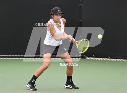 Thumbnail 3 in CIF-SS Girls Indvidual Tennis (Semi-Final/Final Rounds) photogallery.