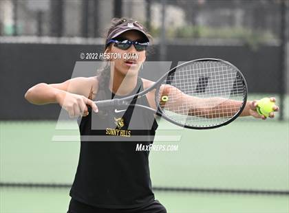 Thumbnail 1 in CIF-SS Girls Indvidual Tennis (Semi-Final/Final Rounds) photogallery.