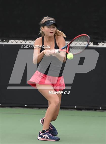 Thumbnail 3 in CIF-SS Girls Indvidual Tennis (Semi-Final/Final Rounds) photogallery.
