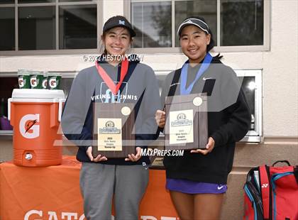 Thumbnail 2 in CIF-SS Girls Indvidual Tennis (Semi-Final/Final Rounds) photogallery.