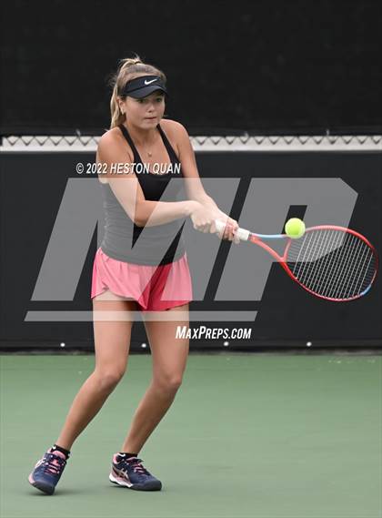 Thumbnail 3 in CIF-SS Girls Indvidual Tennis (Semi-Final/Final Rounds) photogallery.