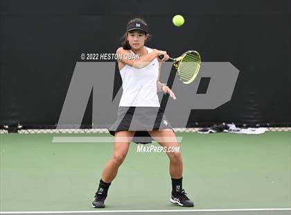 Thumbnail 3 in CIF-SS Girls Indvidual Tennis (Semi-Final/Final Rounds) photogallery.
