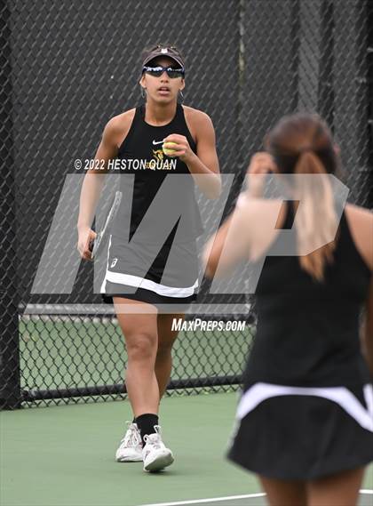 Thumbnail 3 in CIF-SS Girls Indvidual Tennis (Semi-Final/Final Rounds) photogallery.