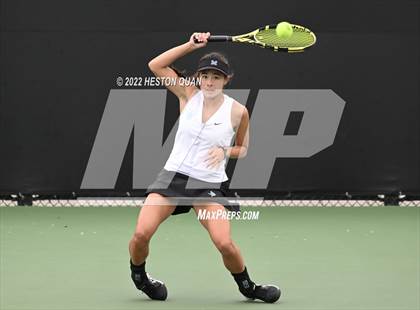 Thumbnail 3 in CIF-SS Girls Indvidual Tennis (Semi-Final/Final Rounds) photogallery.