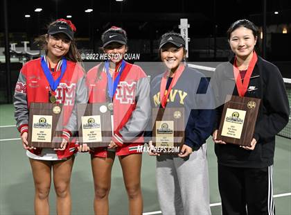 Thumbnail 3 in CIF-SS Girls Indvidual Tennis (Semi-Final/Final Rounds) photogallery.