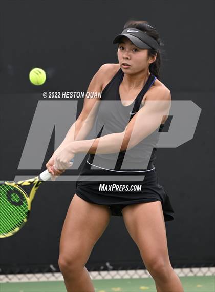 Thumbnail 3 in CIF-SS Girls Indvidual Tennis (Semi-Final/Final Rounds) photogallery.